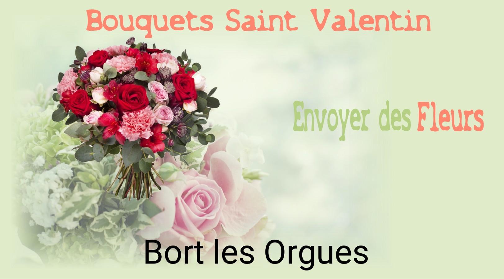 Roses de Saint-Valentin livrées à Bort-les-Orgues